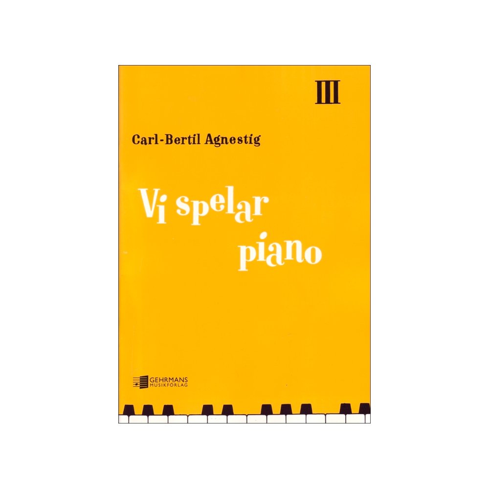 Vi spelar piano 3 - Nótabók til klaver - Simme Musikkhús