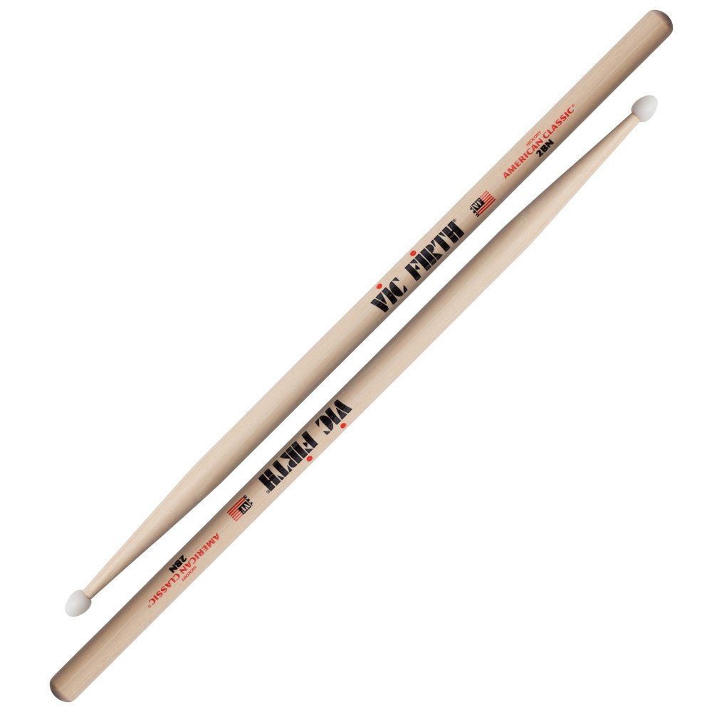 Vic Firth 2BN Nylon Tip Trummupinnar - Simme Musikkhús