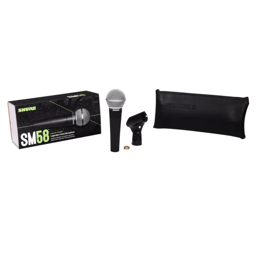 Shure SM58 Sangmicrofon v/switch