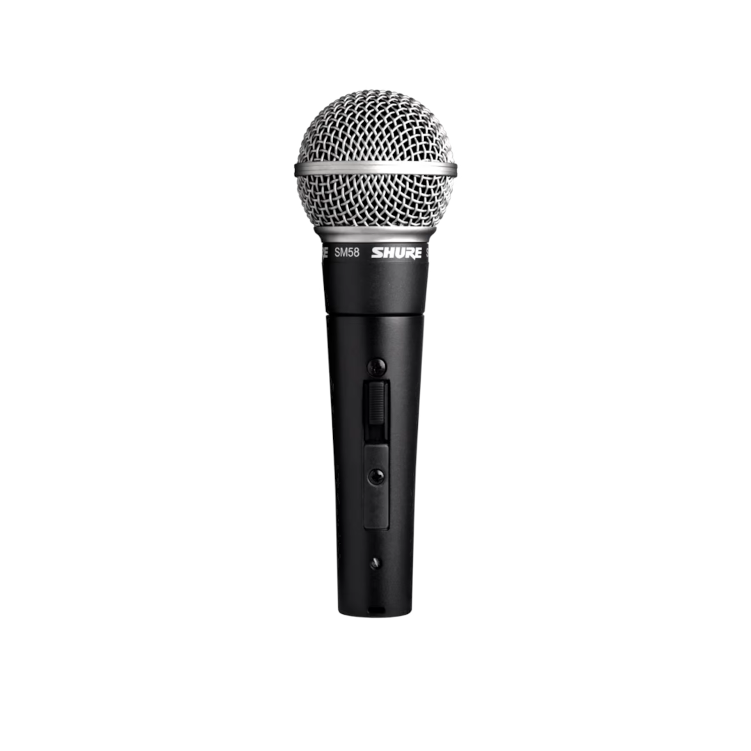 Shure SM58 Sangmicrofon v/switch