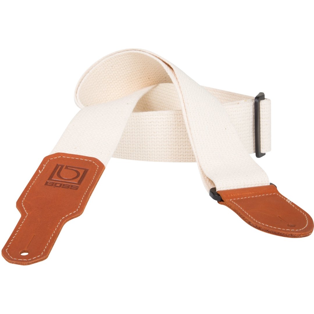 Boss BSC-20-NAT 2" Natural Cotton Strap - Simme Musikkhús