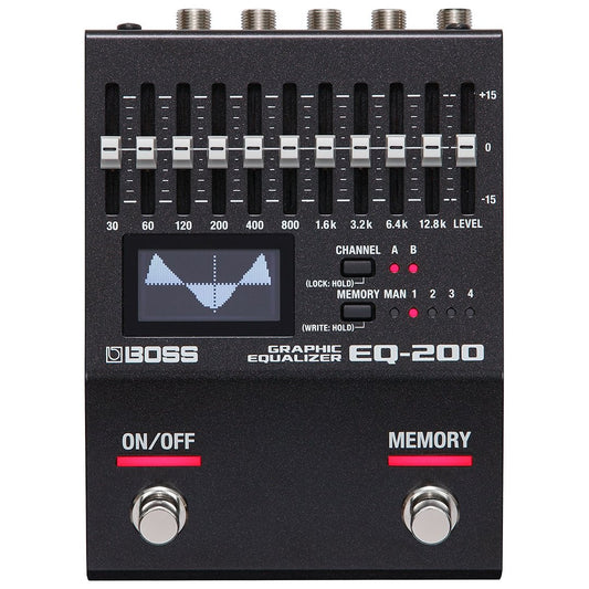 Boss EQ-200 10-bands Equalizer - Simme Musikkhús