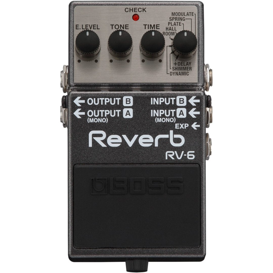 Boss RV-6 Reverb Pedal - Simme Musikkhús