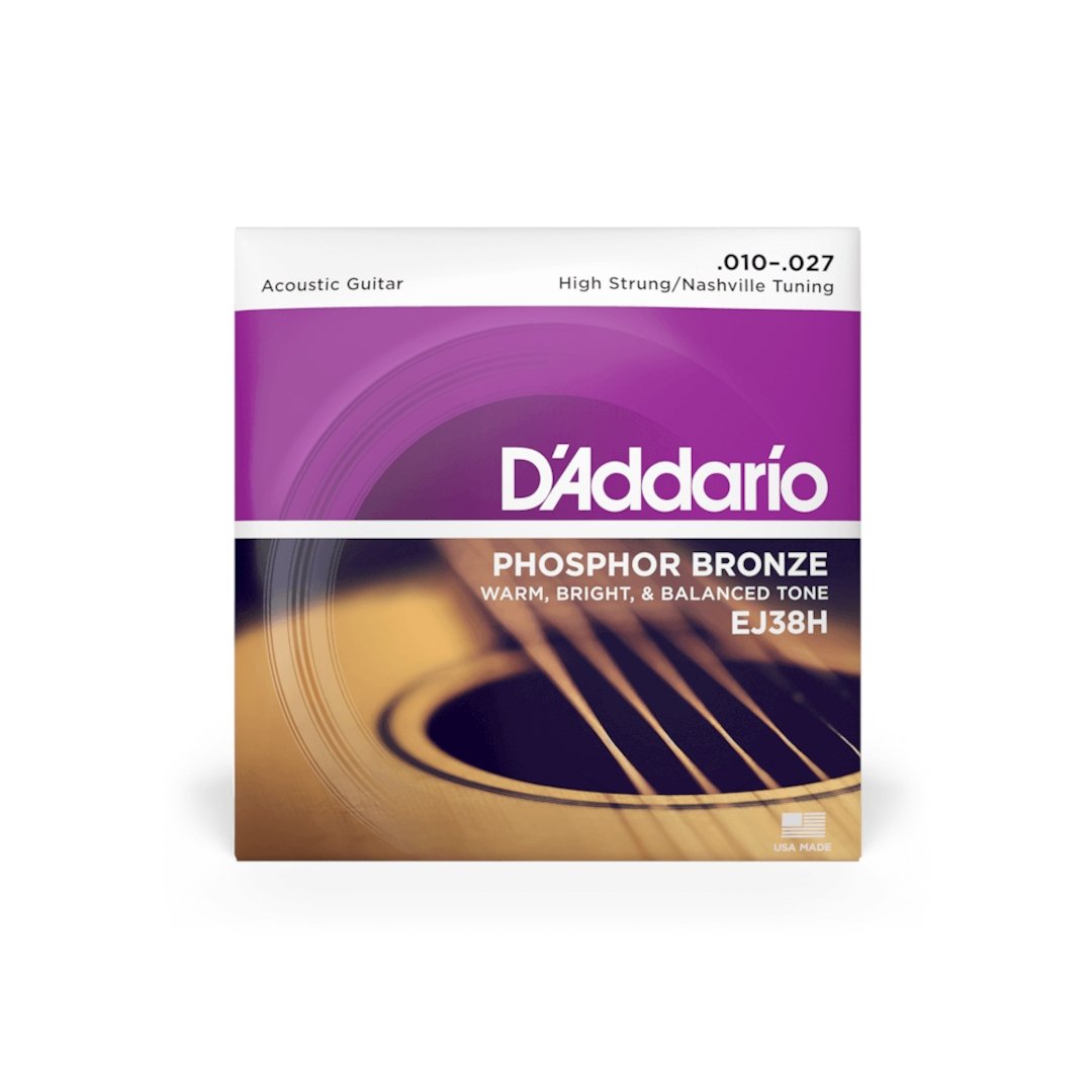 D´Addario EJ38H Nashville Tuning - Simme Musikkhús