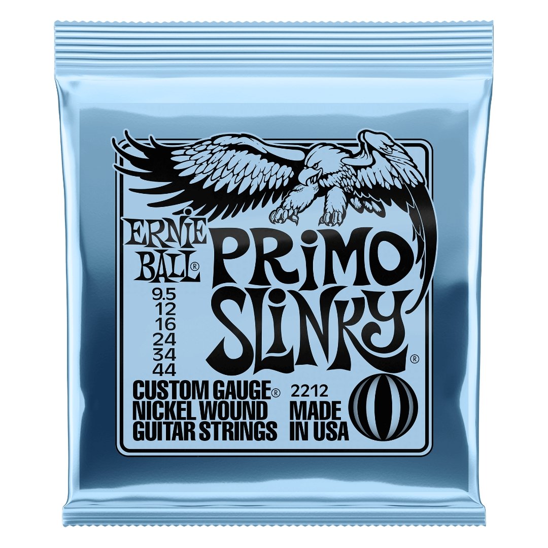 Ernie Ball 2212 9,5-44 Primo Slinky Nickel - Simme Musikkhús