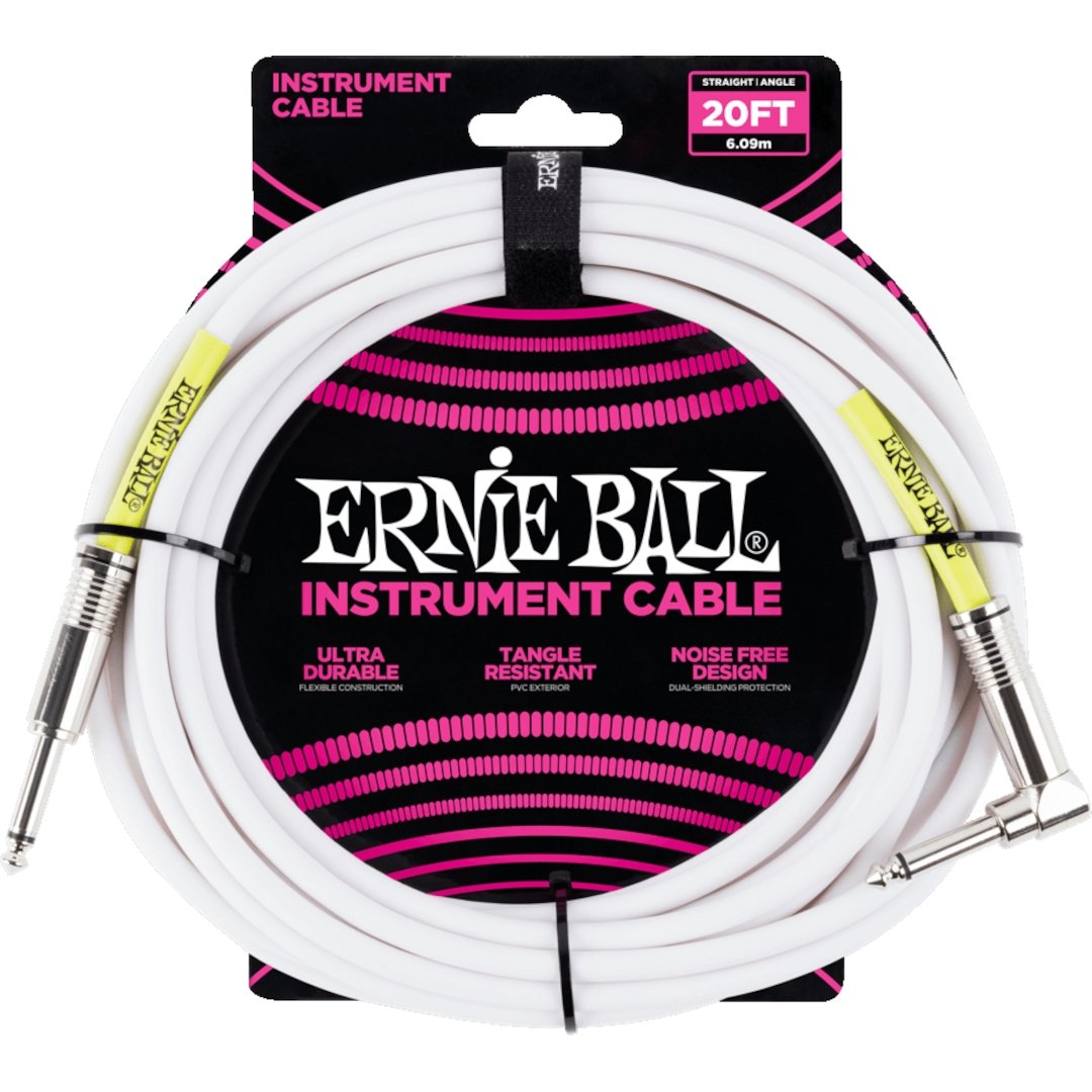 Ernie Ball EB-6047 Jack Vinkul 6m - Simme Musikkhús