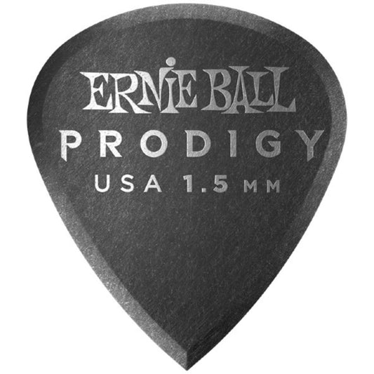 Ernie Ball EB-9200 1.5mm Black Mini Prodigy Plektarar 6-pack - Simme Musikkhús