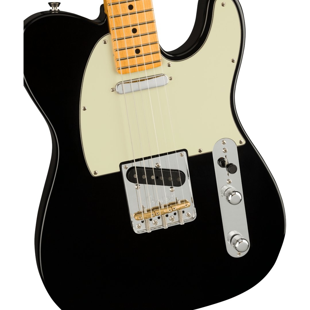 Fender Am Pro II Tele, MN, Black - Simme Musikkhús