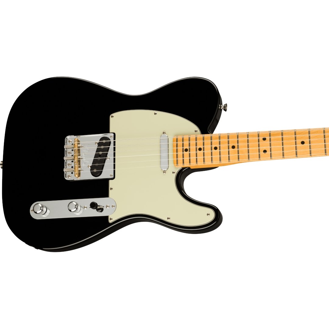 Fender Am Pro II Tele, MN, Black - Simme Musikkhús