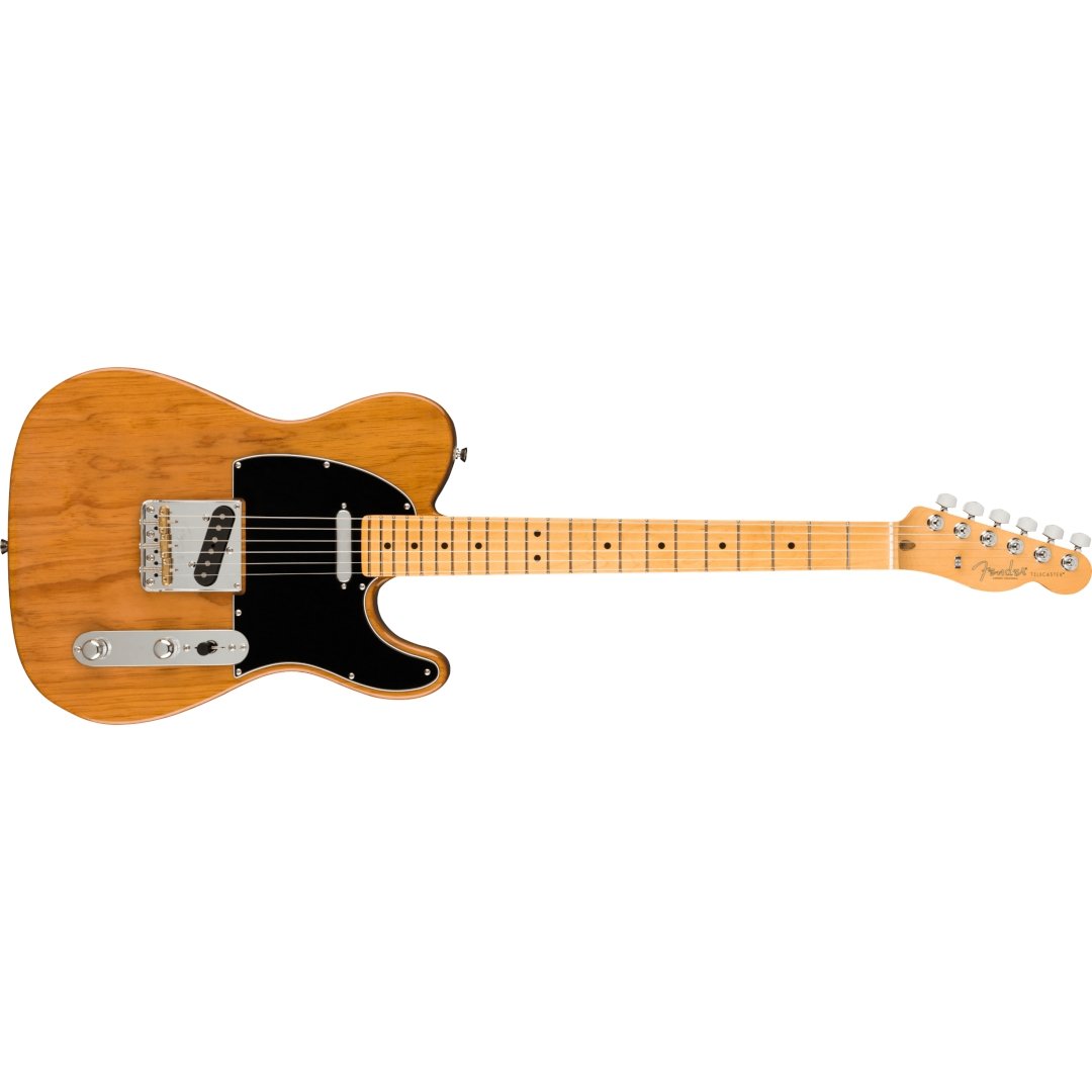 Fender Am Pro II Tele, MN, Roasted Pine - Simme Musikkhús