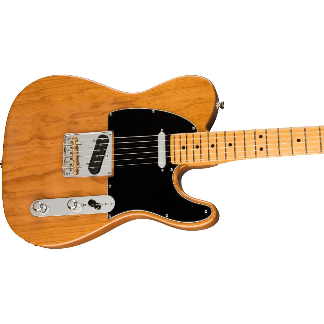 Fender Am Pro II Tele, MN, Roasted Pine - Simme Musikkhús