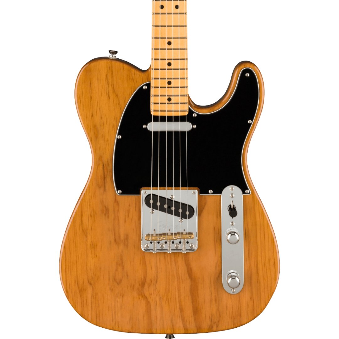 Fender Am Pro II Tele, MN, Roasted Pine - Simme Musikkhús