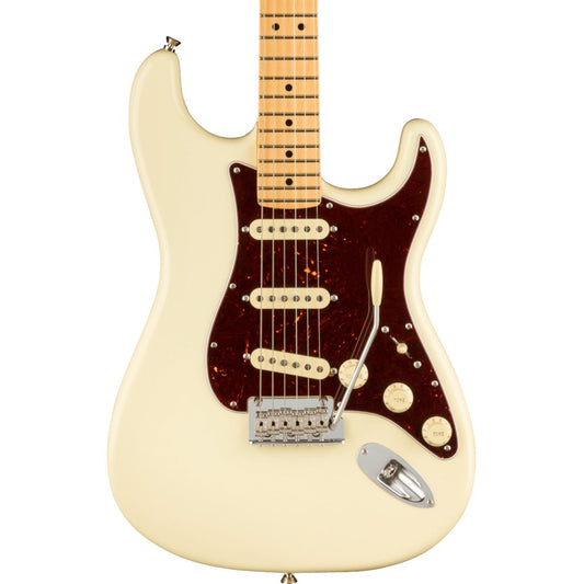 Fender American Professional II Stratocaster® HSS, Maple Fingerboard, Olympic White - Simme Musikkhús