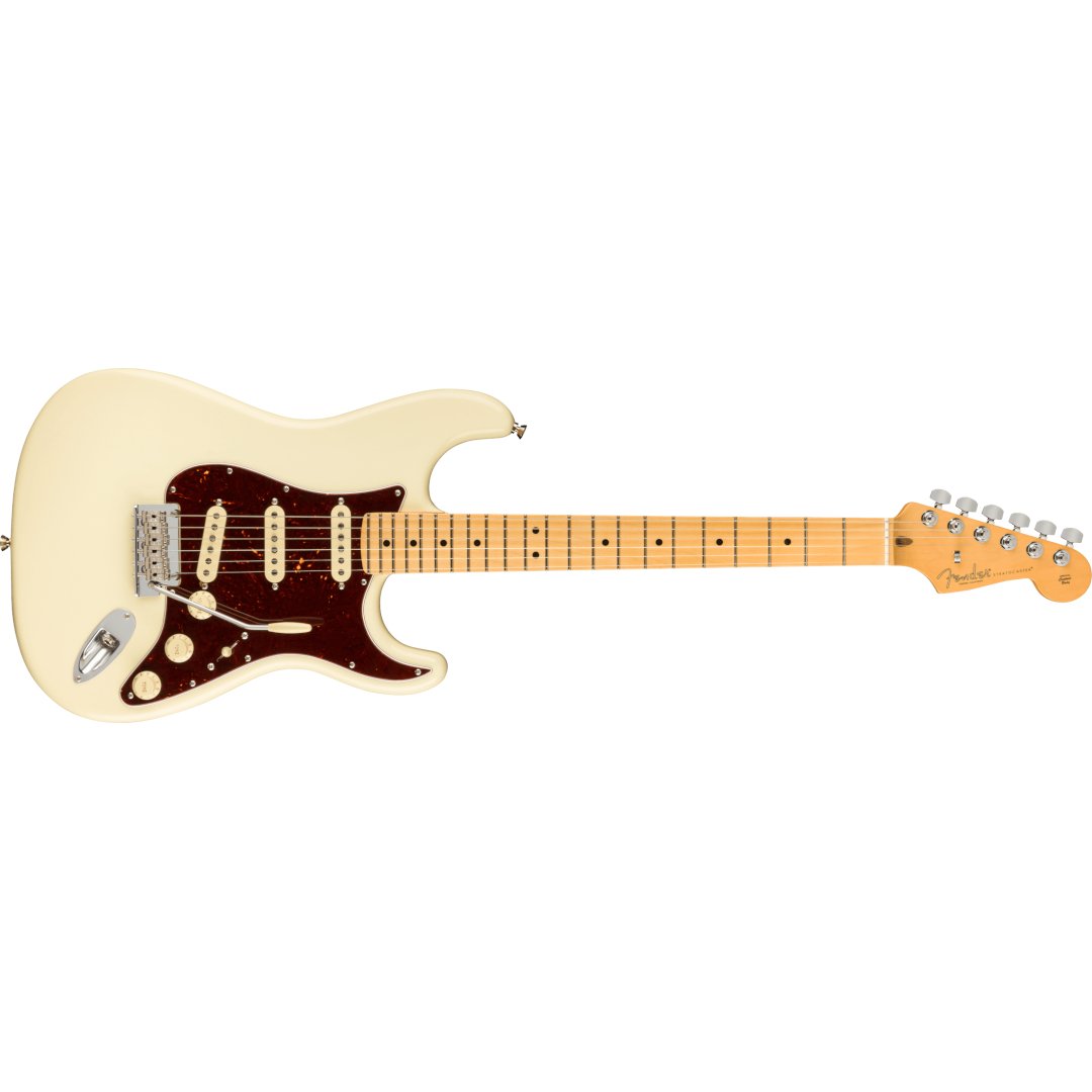 Fender American Professional II Stratocaster® HSS, Maple Fingerboard, Olympic White - Simme Musikkhús