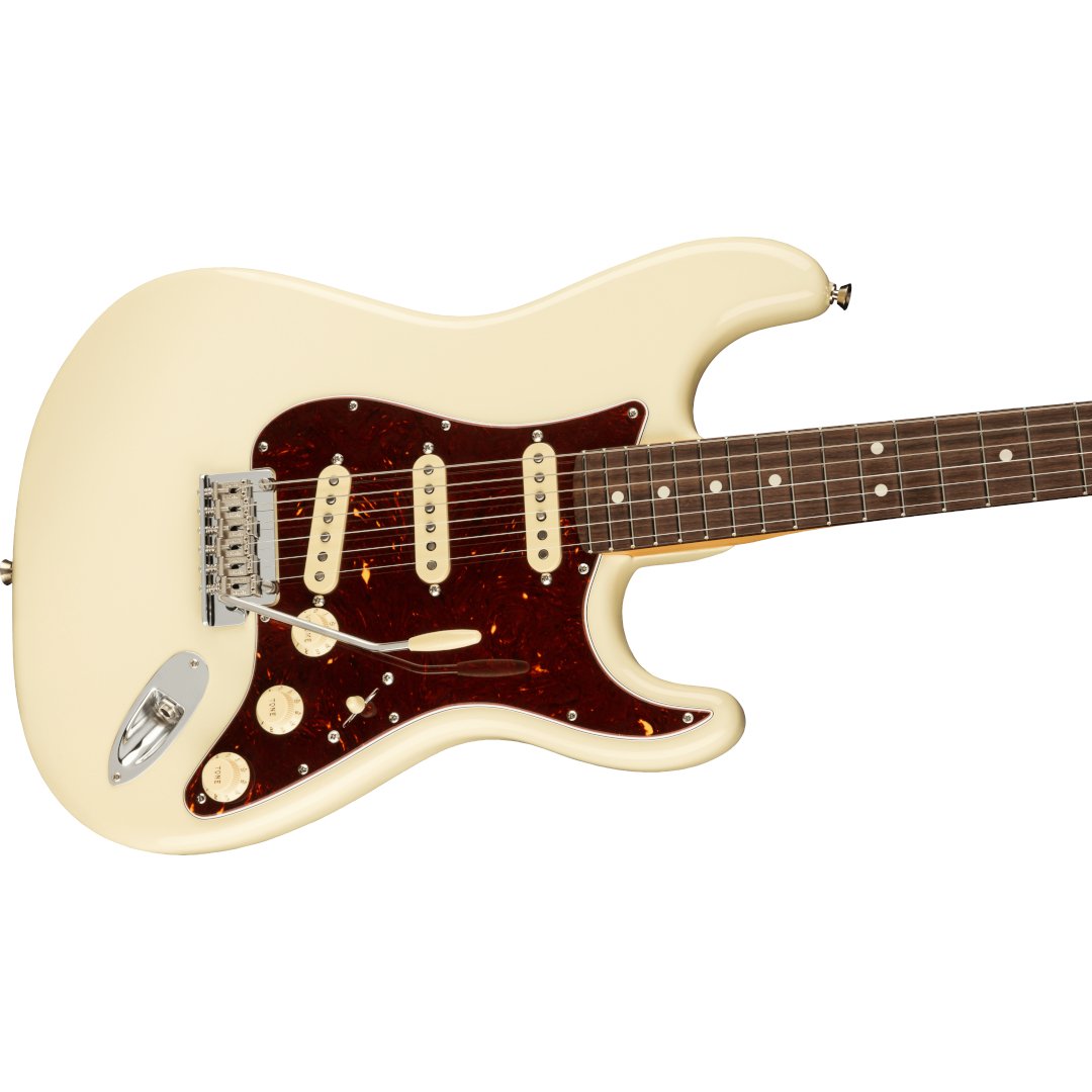 Fender American Professional II Stratocaster SSS, Rosewood, Olympic White - Simme Musikkhús