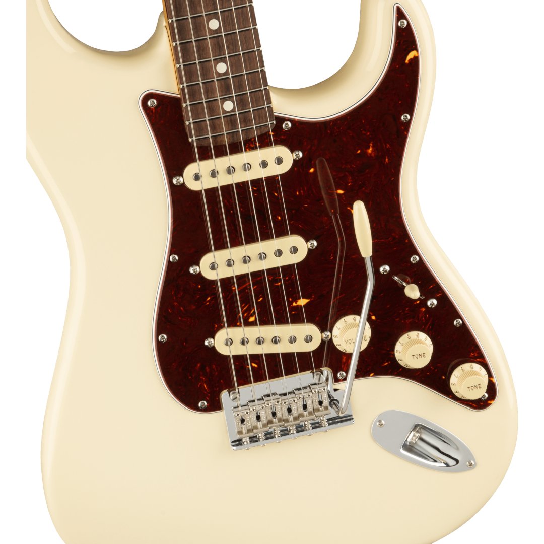 Fender American Professional II Stratocaster SSS, Rosewood, Olympic White - Simme Musikkhús