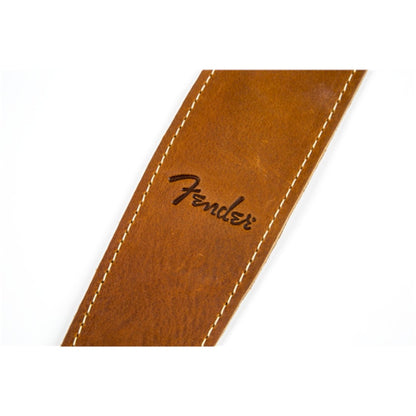 Fender® Ball Glove Leather Strap, Brown - Simme Musikkhús