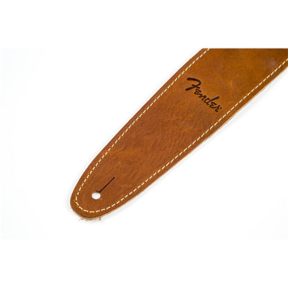 Fender® Ball Glove Leather Strap, Brown - Simme Musikkhús