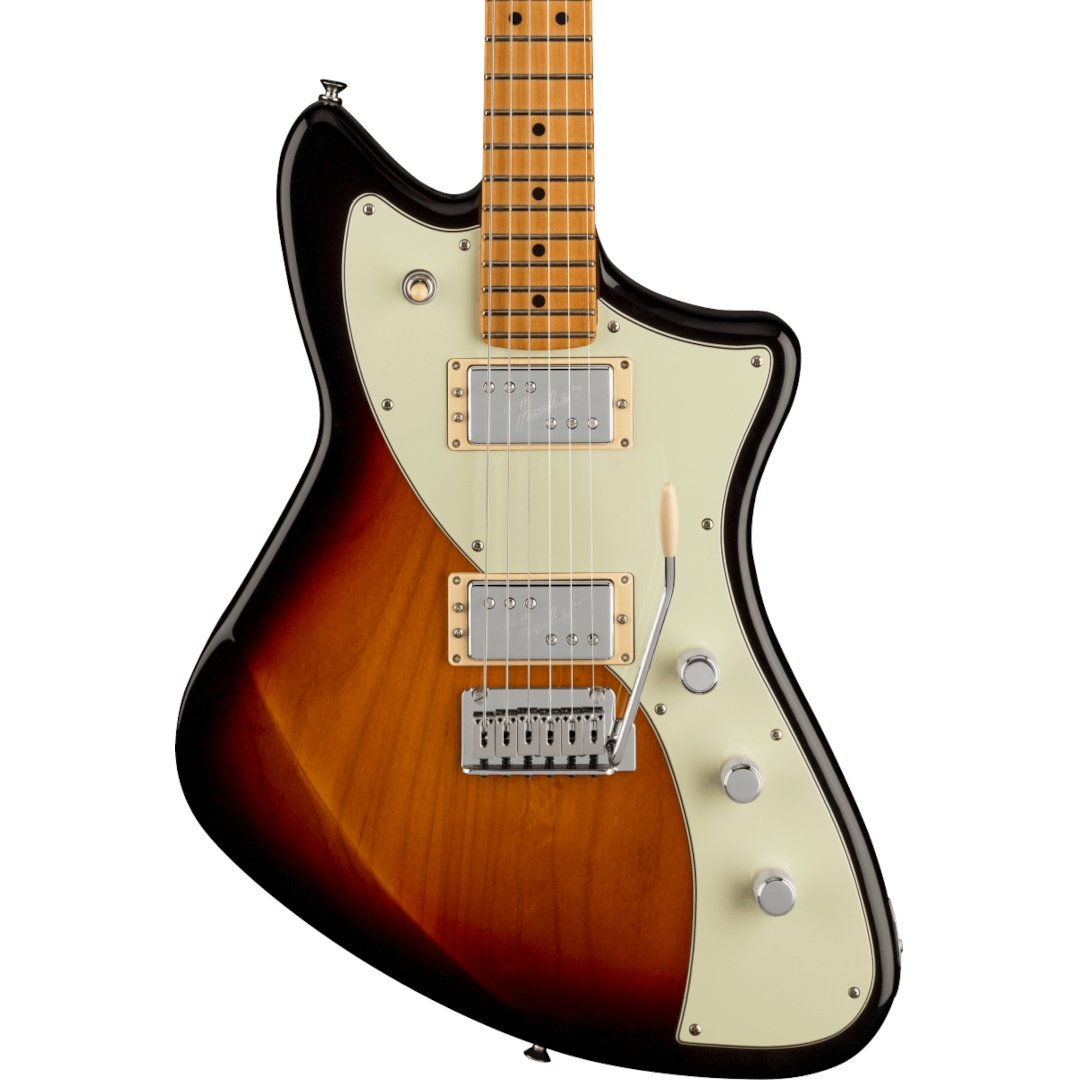 Fender Player Plus Meteora MN, 3-Color Sunburst - Simme Musikkhús