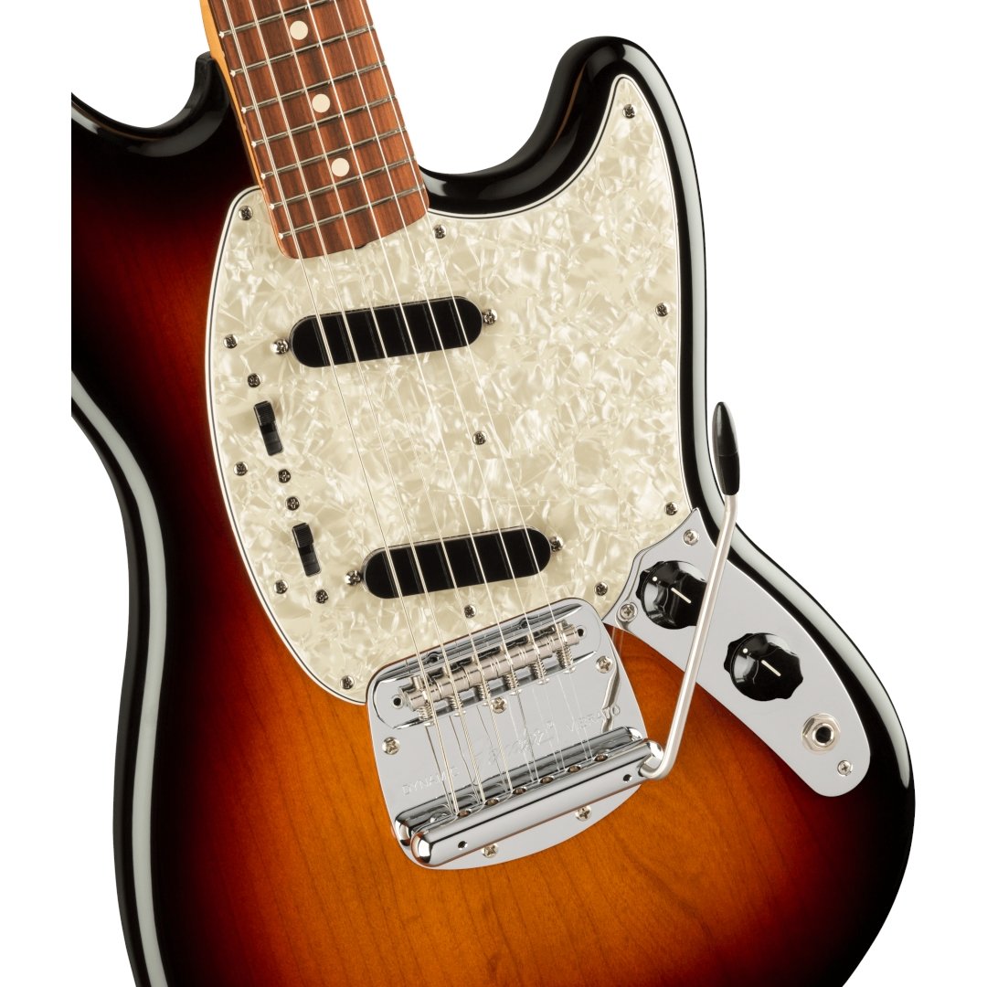 Fender Vintera '60s Mustang, PF, 3-Color Sunburs - Simme Musikkhús