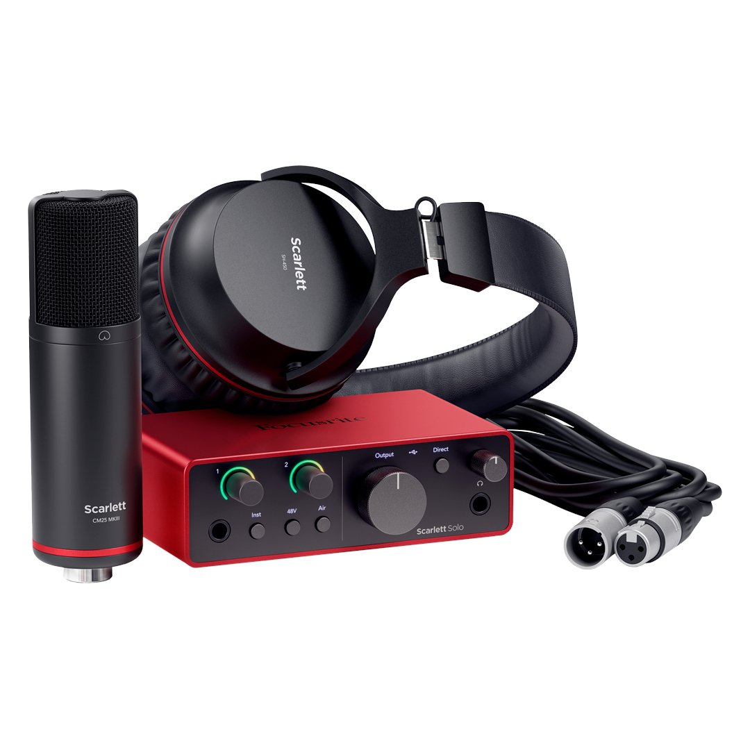 Focusrite Scarlett 2i2 Studio 4rd Gen - Simme Musikkhús