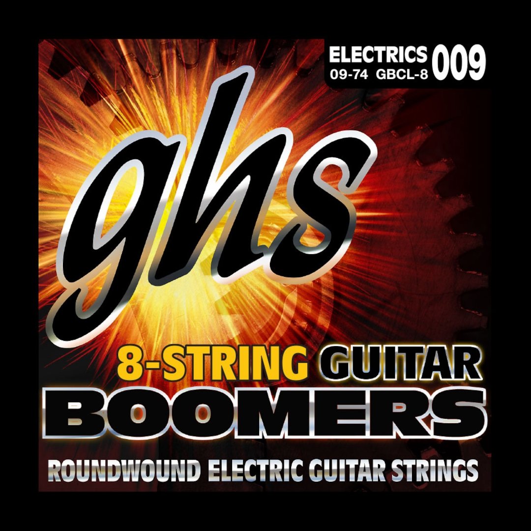 GHS Boomers GBCL-8 8 string set - Simme Musikkhús