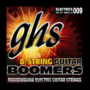 GHS Boomers GBCL-8 8 string set - Simme Musikkhús