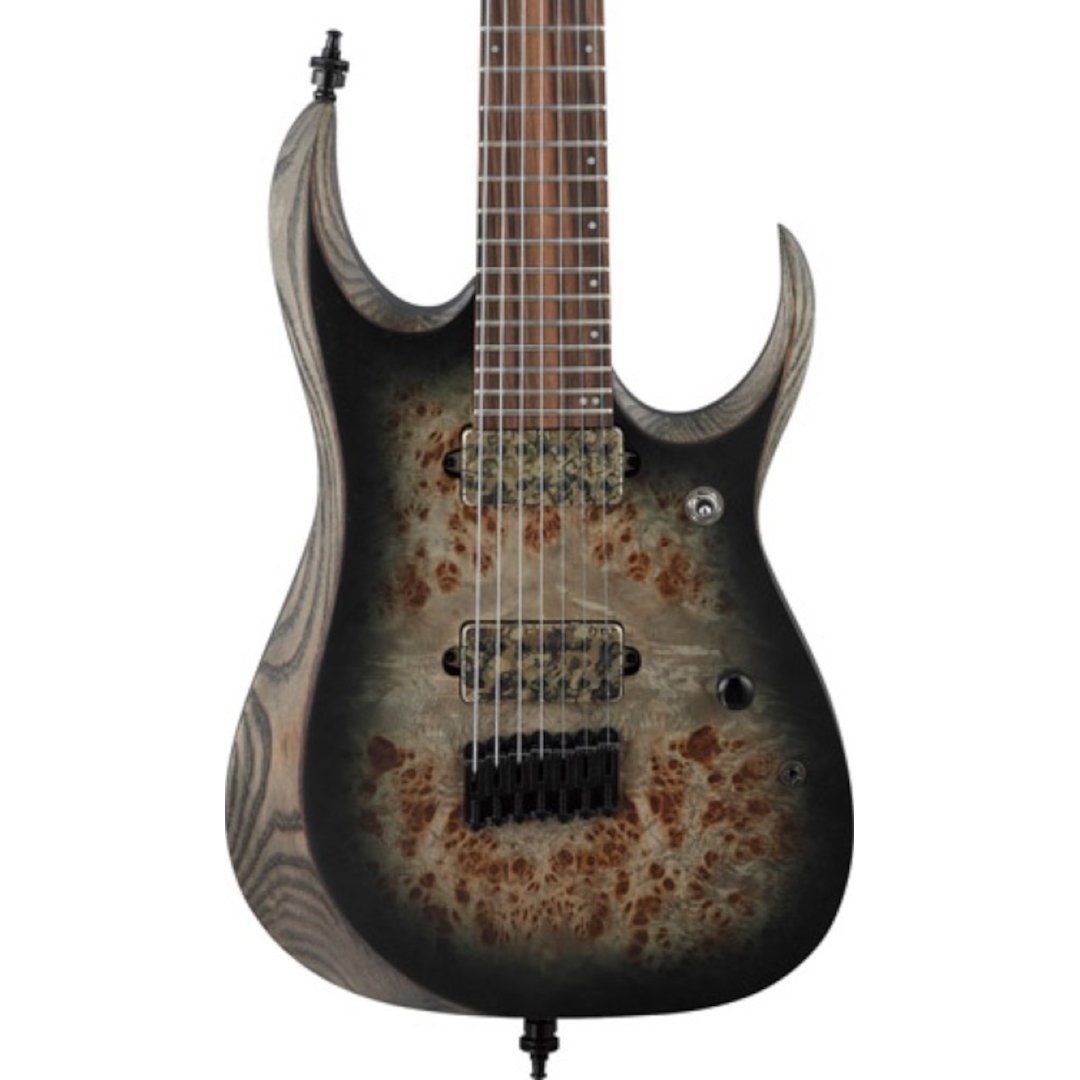 Ibanez RGD71ALPA-CKF 7 str. Charcoal Black Flat - Simme Musikkhús