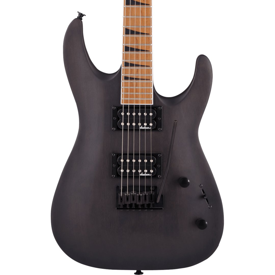 Jackson JS Series Dinky Arch Top JS24 DKAM, Caramelized Maple Fingerboard, Black Satin - Simme Musikkhús