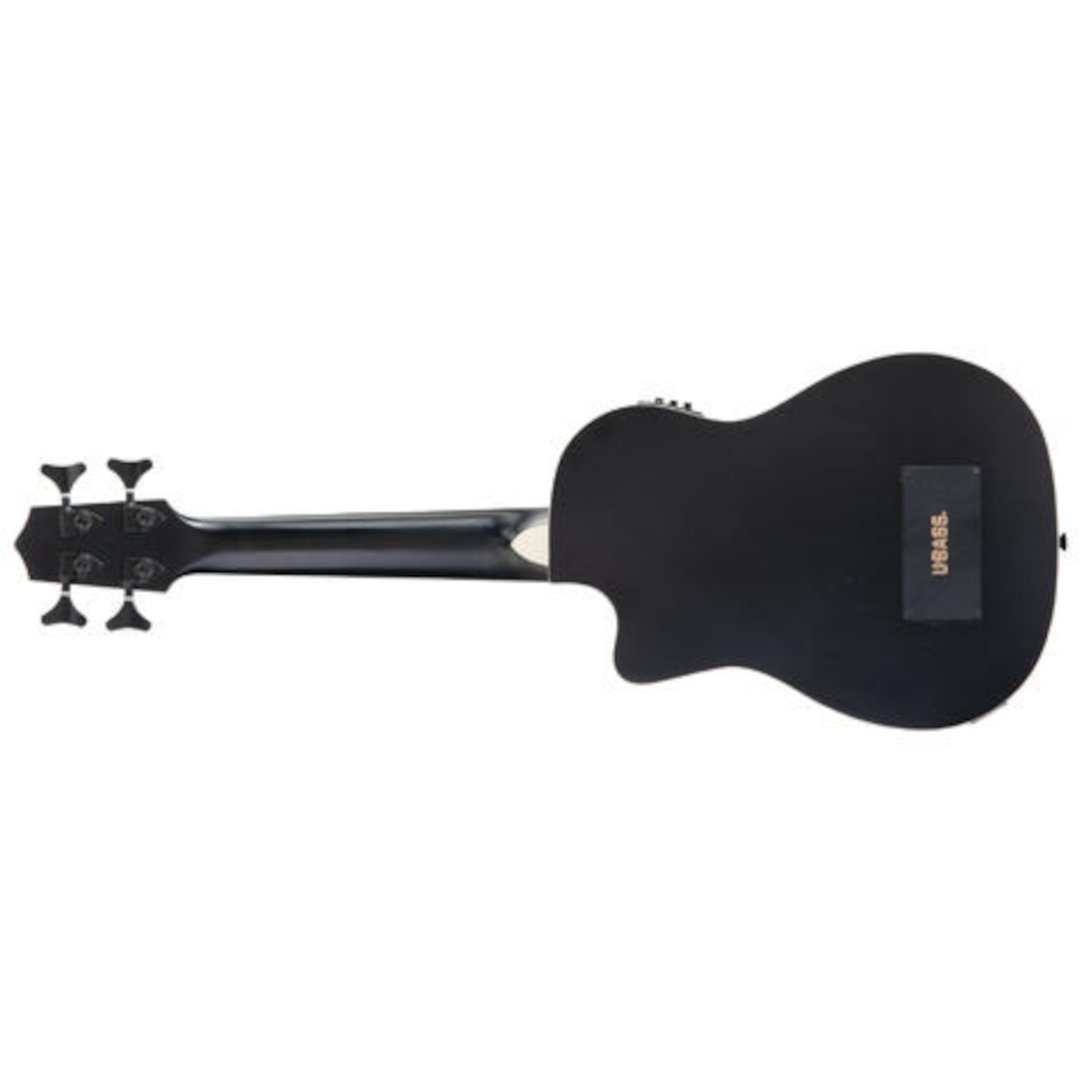 Kala U-Bass Journeyman, Fretted Satin Black - Simme Musikkhús