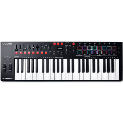 M-Audio Oxygen Pro 49 Black Midi Keyboard - Simme Musikkhús