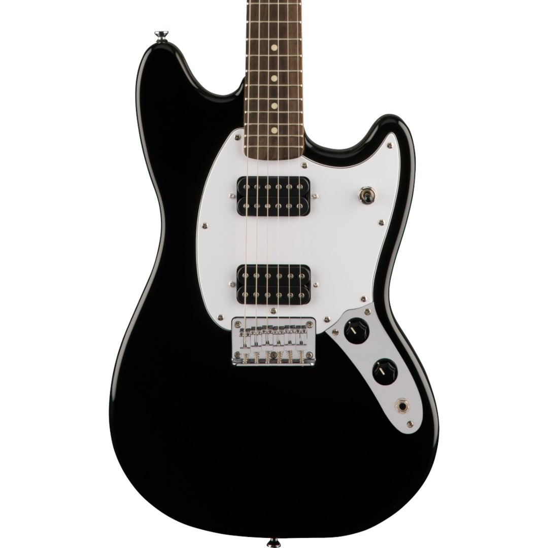 Squier Bullet Mustang HH, LRL, Black - Simme Musikkhús