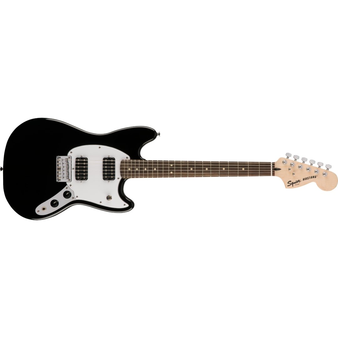 Squier Bullet Mustang HH, LRL, Black - Simme Musikkhús