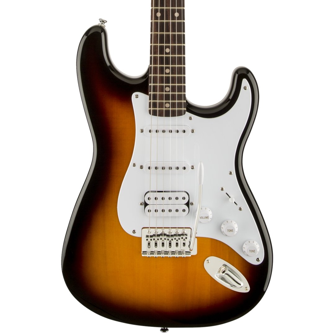 Squier Bullet Stratocaster HSS, LRL Sunburst - Simme Musikkhús