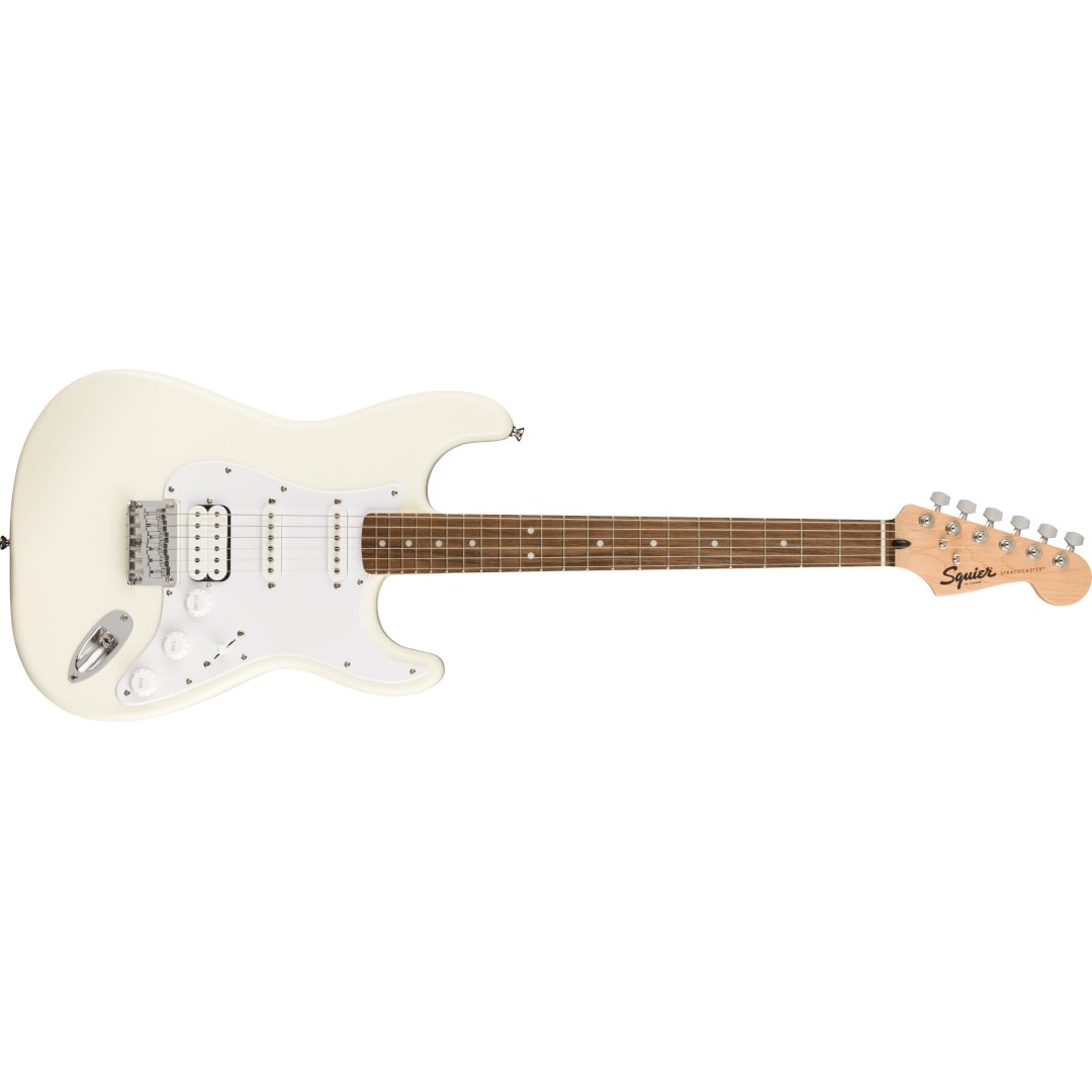 Squier Bullet Stratocaster HT, HSS, LRL Arctic Wh - Simme Musikkhús