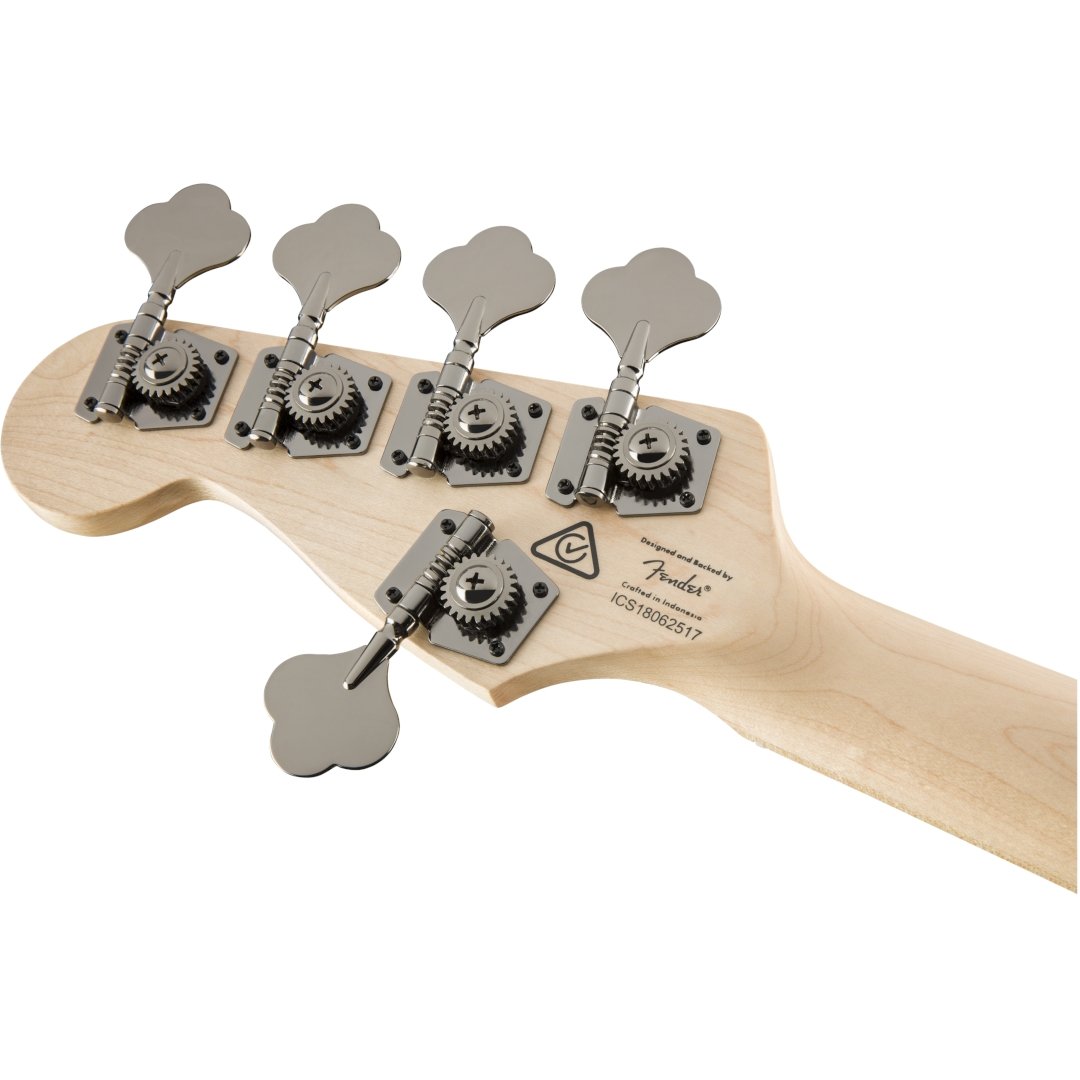 Squier Cont Act J-Bass V, HH, MN Black - Simme Musikkhús