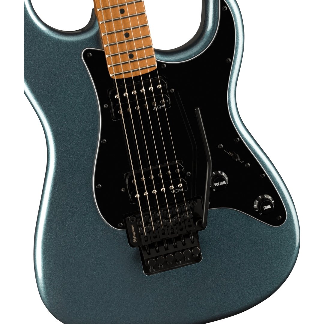 Squier Cont Strat, HH FR, RM, Gunmetal Metallic - Simme Musikkhús