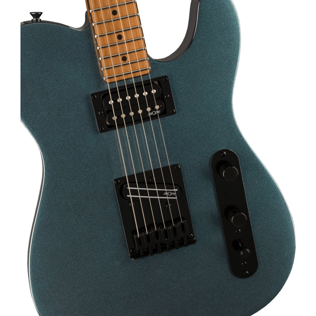 Squier Cont Tele, Roasted Maple, Gunmetal Metallic - Simme Musikkhús