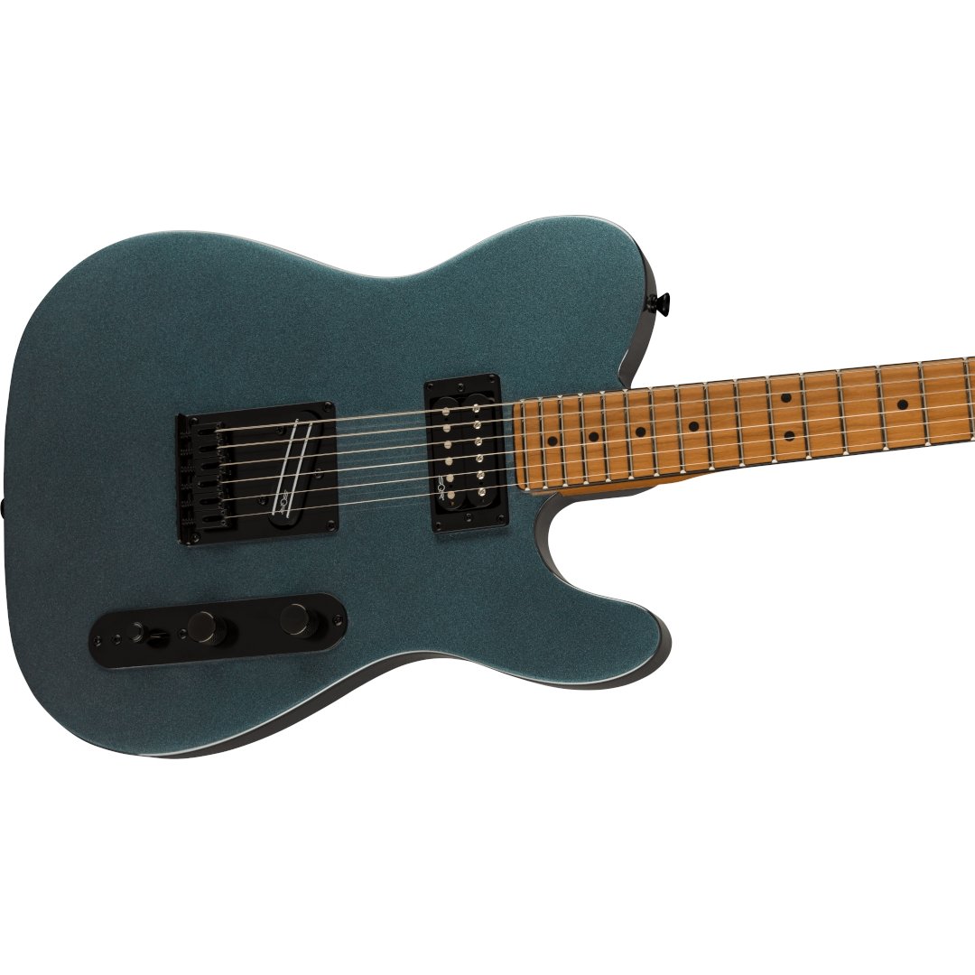 Squier Cont Tele, Roasted Maple, Gunmetal Metallic - Simme Musikkhús