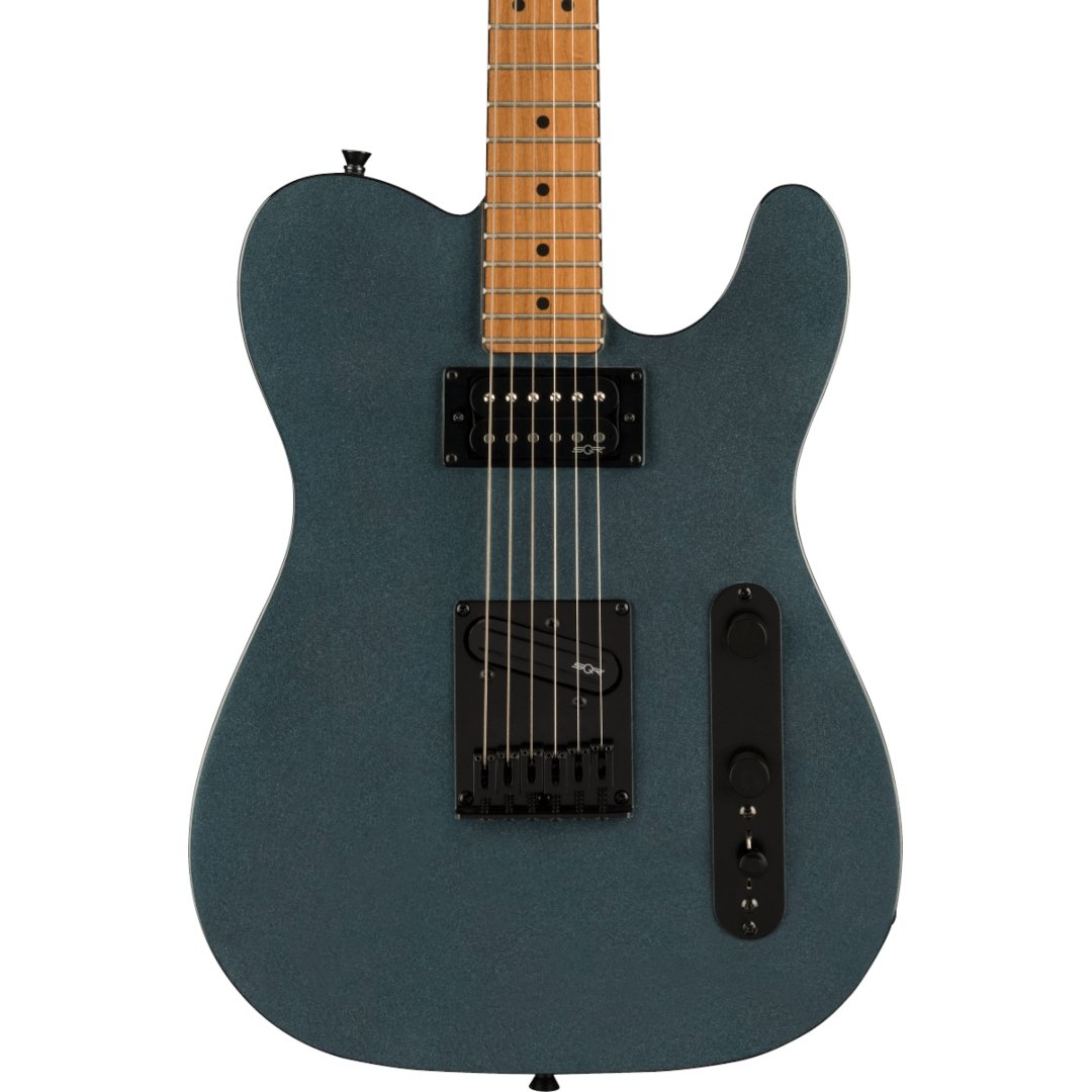 Squier Cont Tele, Roasted Maple, Gunmetal Metallic - Simme Musikkhús