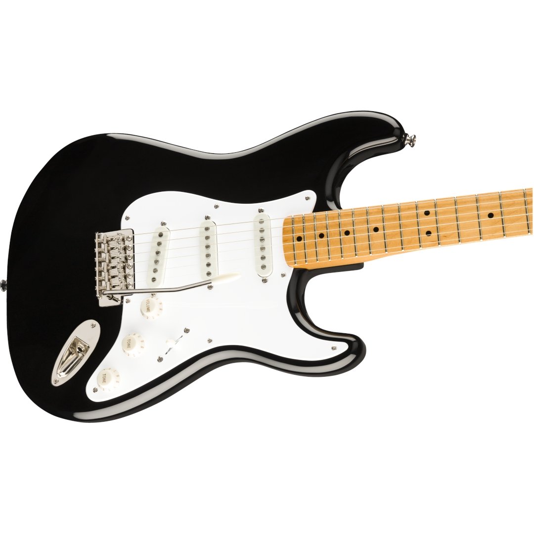 Squier CV '50s Strat, MN, Black - Simme Musikkhús