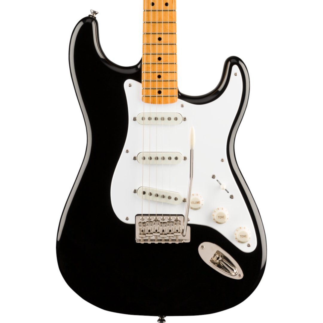 Squier CV '50s Strat, MN, Black - Simme Musikkhús