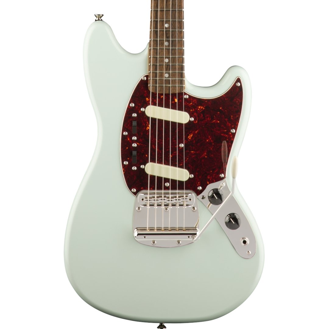 Squier CV '60s Mustang, LRL, Sonic Blue - Simme Musikkhús