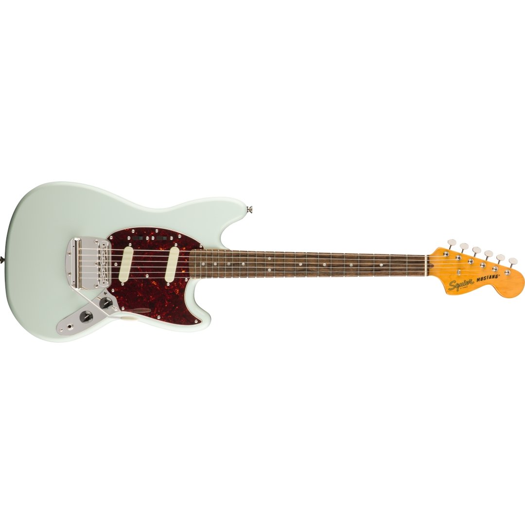 Squier CV '60s Mustang, LRL, Sonic Blue - Simme Musikkhús