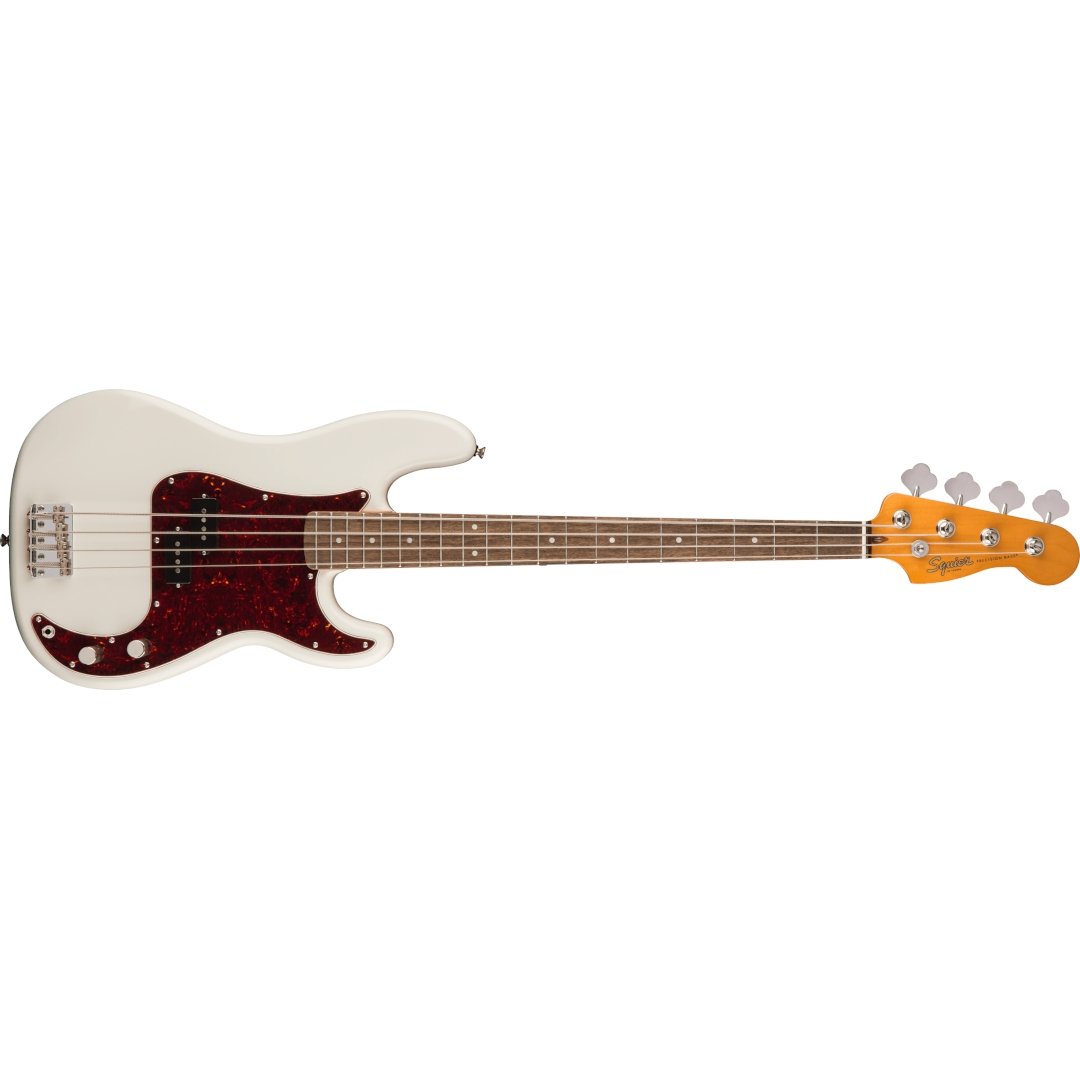 Squier CV '60s P-Bass, White - Simme Musikkhús