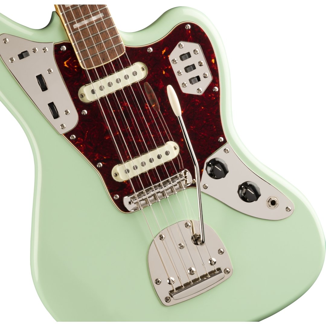 Squier CV '70s Jaguar, LRL, Surf Green - Simme Musikkhús