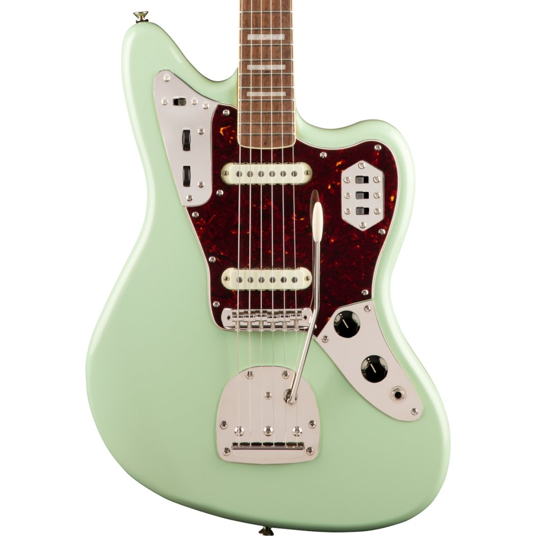 Squier CV '70s Jaguar, LRL, Surf Green - Simme Musikkhús