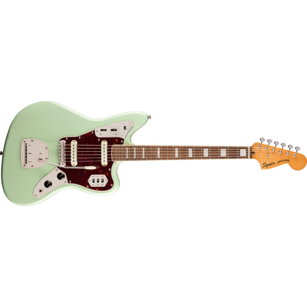 Squier CV '70s Jaguar, LRL, Surf Green - Simme Musikkhús