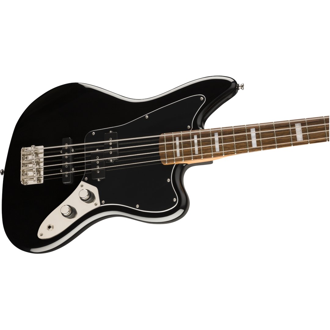 Squier CV Jaguar Bass, LRL, Black - Simme Musikkhús