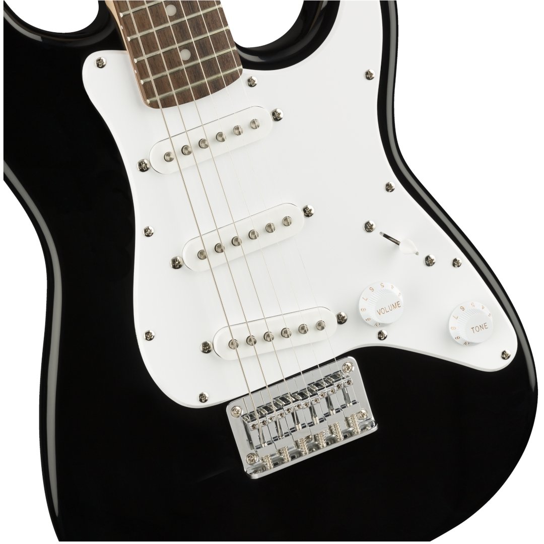 Squier Mini Strat, LRL, Black - Simme Musikkhús